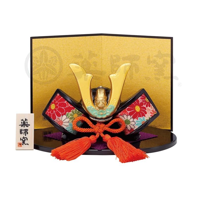 新品】 薬師窯 五月人形 端午の節句 錦彩 出世 兜(ちりめん) 1 - メルカリ