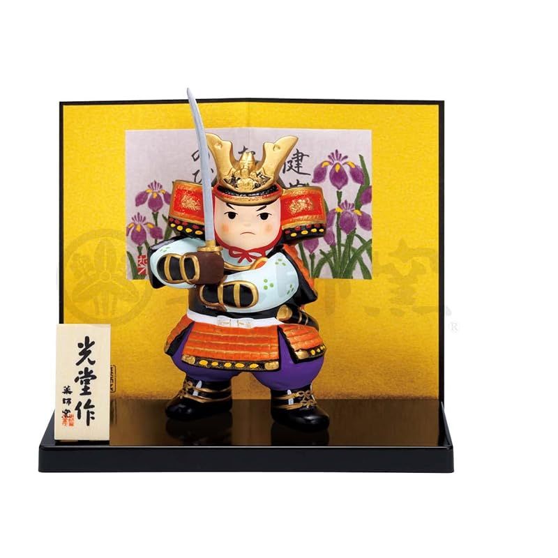 新品】 薬師窯 五月人形 端午の節句 錦彩 若武者(太刀) 0 - メルカリ
