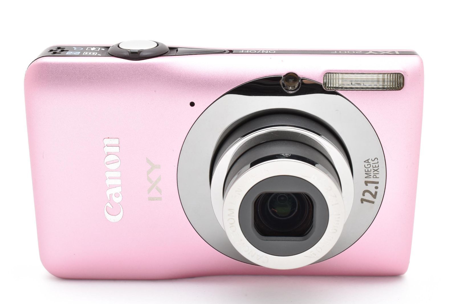キヤノン Canon IXY 200F ピンク PC1469 《動作確認済・付属品付