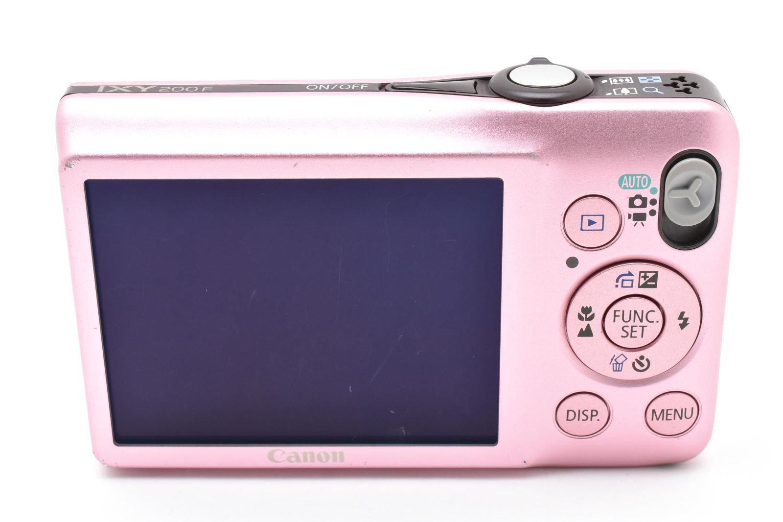 キヤノン Canon IXY 200F ピンク PC1469 《動作確認済・付属品付