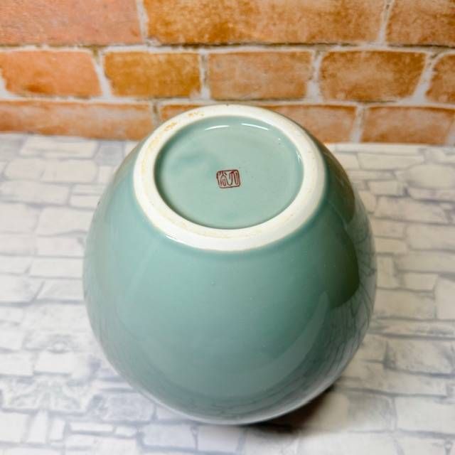 希少】九谷焼 花瓶 壺 陶器 花器 骨董品 クタニヤキ - メルカリ