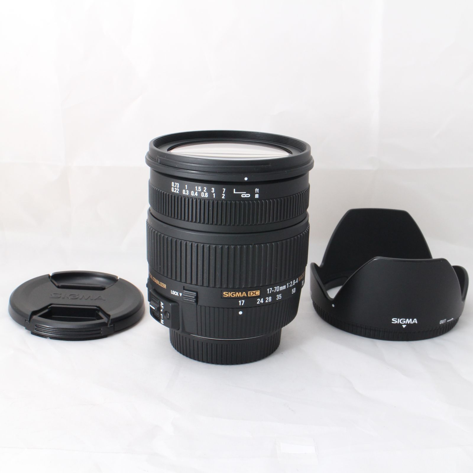 ☆美品☆ SIGMA シグマ 17-70mm F2.8-4 DC MACRO OS HSM Nikon ニコン