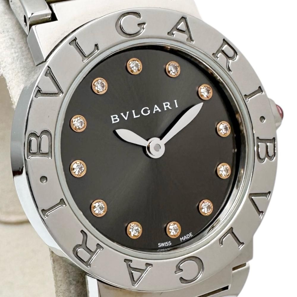 BVLGARI/ブルガリ】BBL26S ブルガリブルガリ ダイヤ12P 腕時計