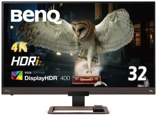 ジャンク品] BenQ 32インチ IPS 4k リモコン付き EW3280U BenQ