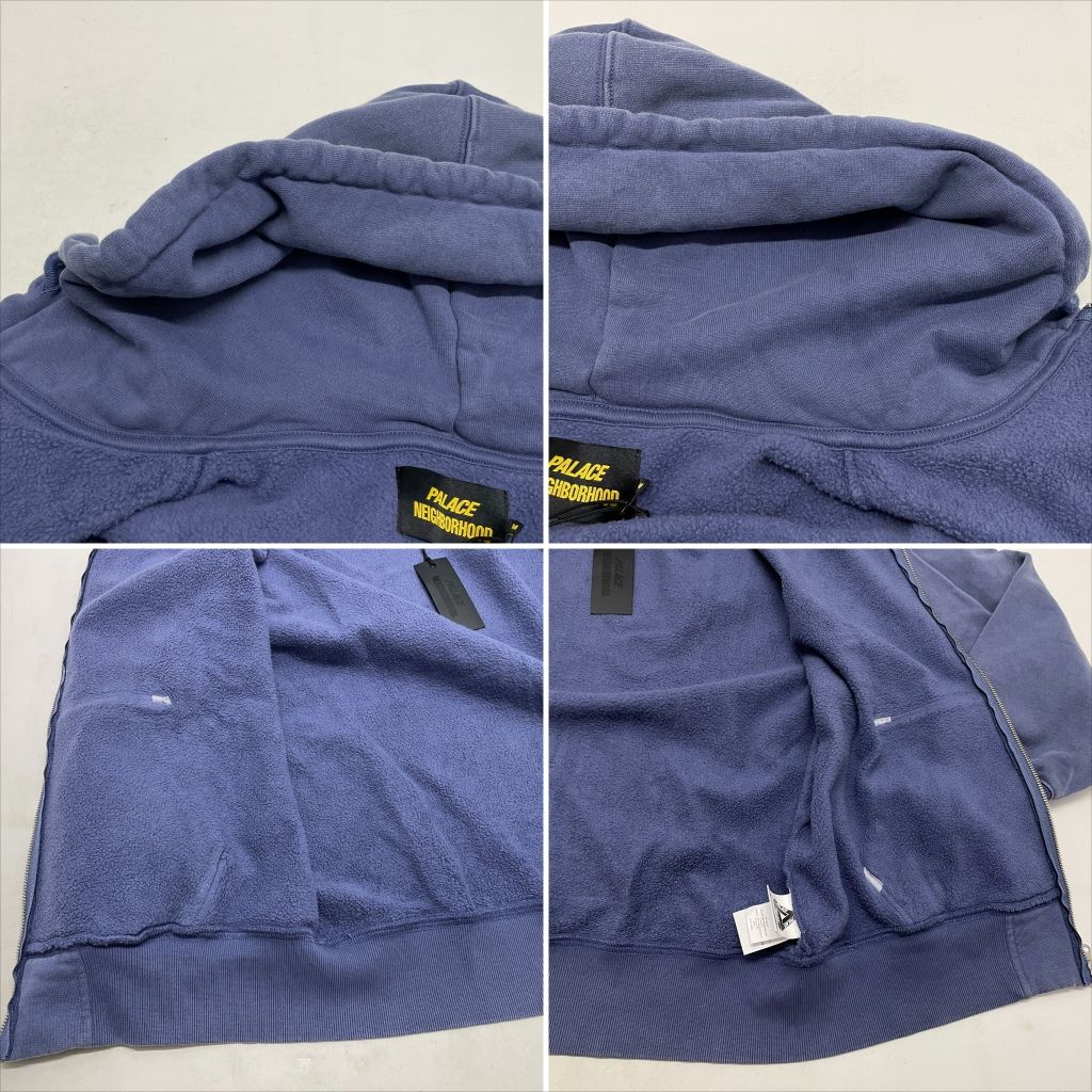 01w-6309 PALACE × NEIGHBORHOOD パレス×ネイバーフッド SKULL ZIP