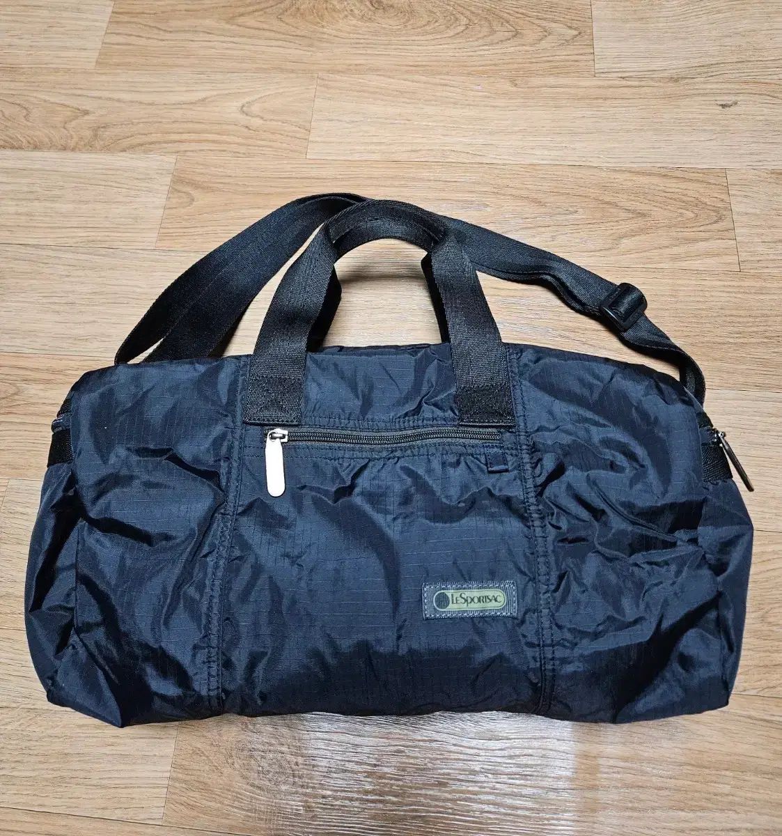 LeSportsac レスポートサック 旅行用バッグ (ブラック) ボストンバッグ