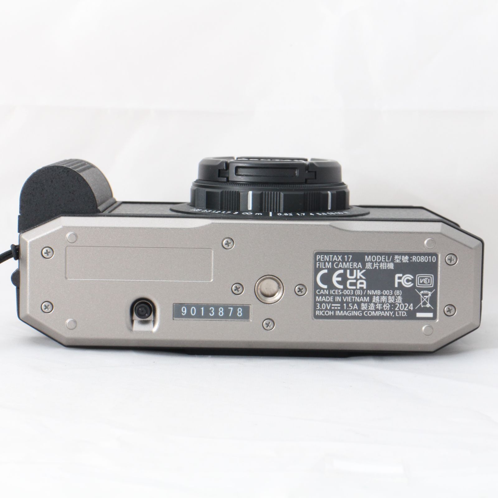 ☆新品級☆ ペンタックス PENTAX 17 ダークシルバー PENTAX17 18926