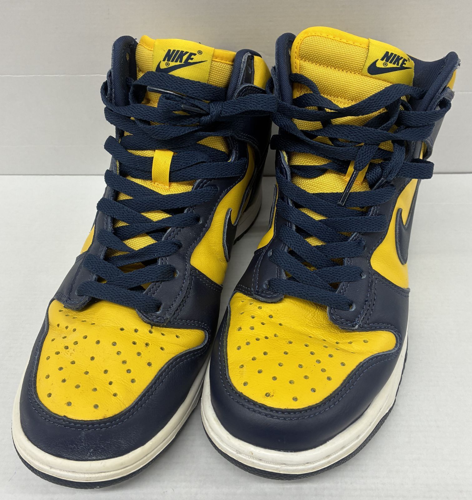 中古 Nike Dunk High Michigan 26.5㎝ ナイキ ダンク ハイ ミシガン 
