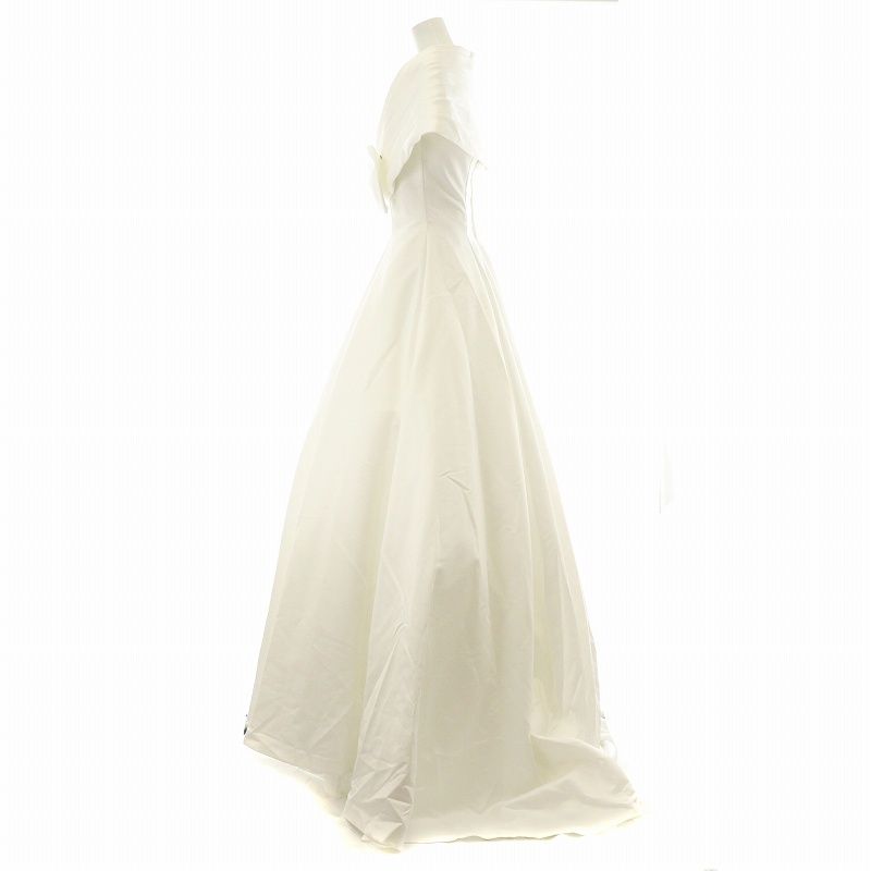 ノーブランド ウェディングドレス フラワー装飾 Aライン ベルライン