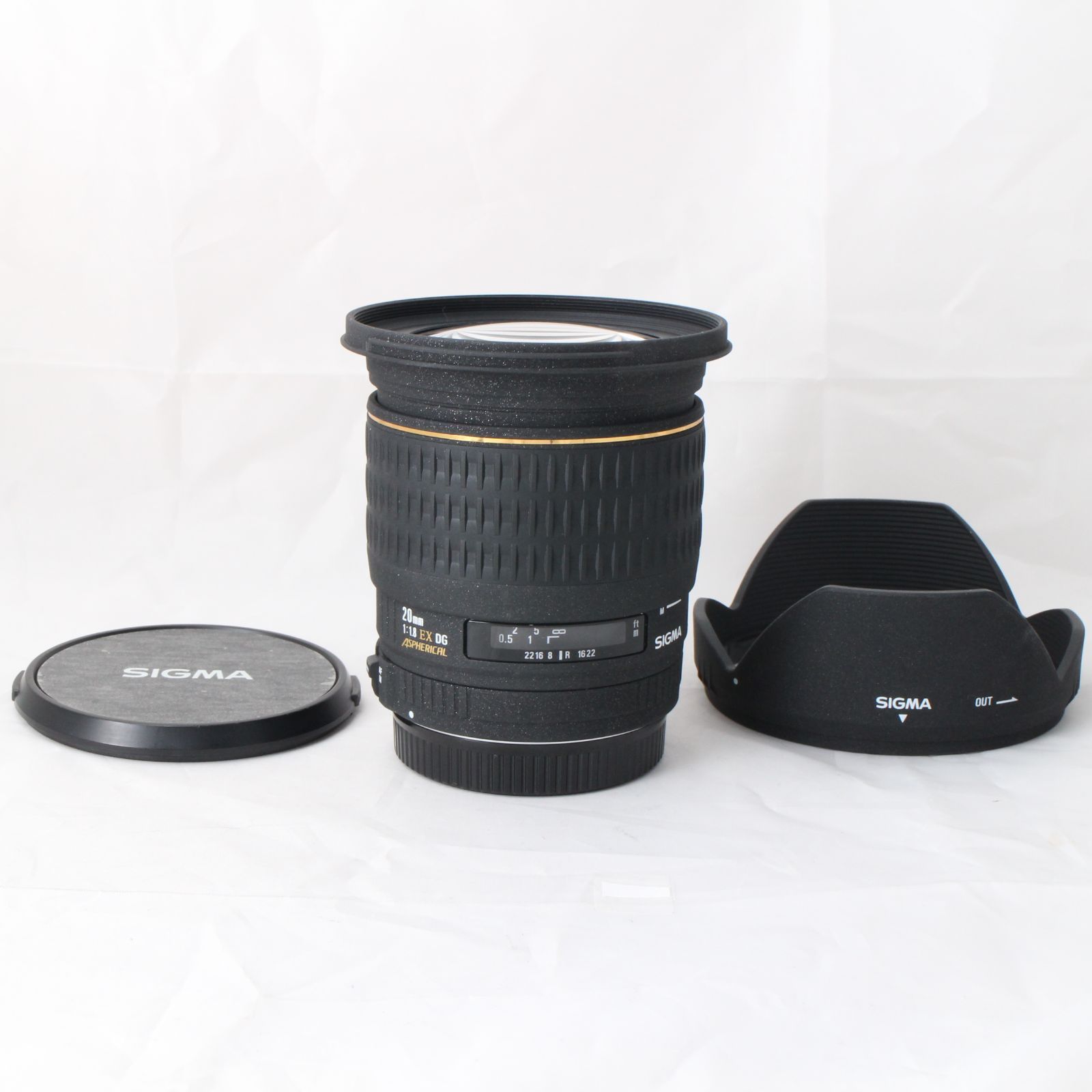 ☆美品☆ SIGMA シグマ 単焦点広角レンズ 20mm F1.8 EX DG ASPHERICAL
