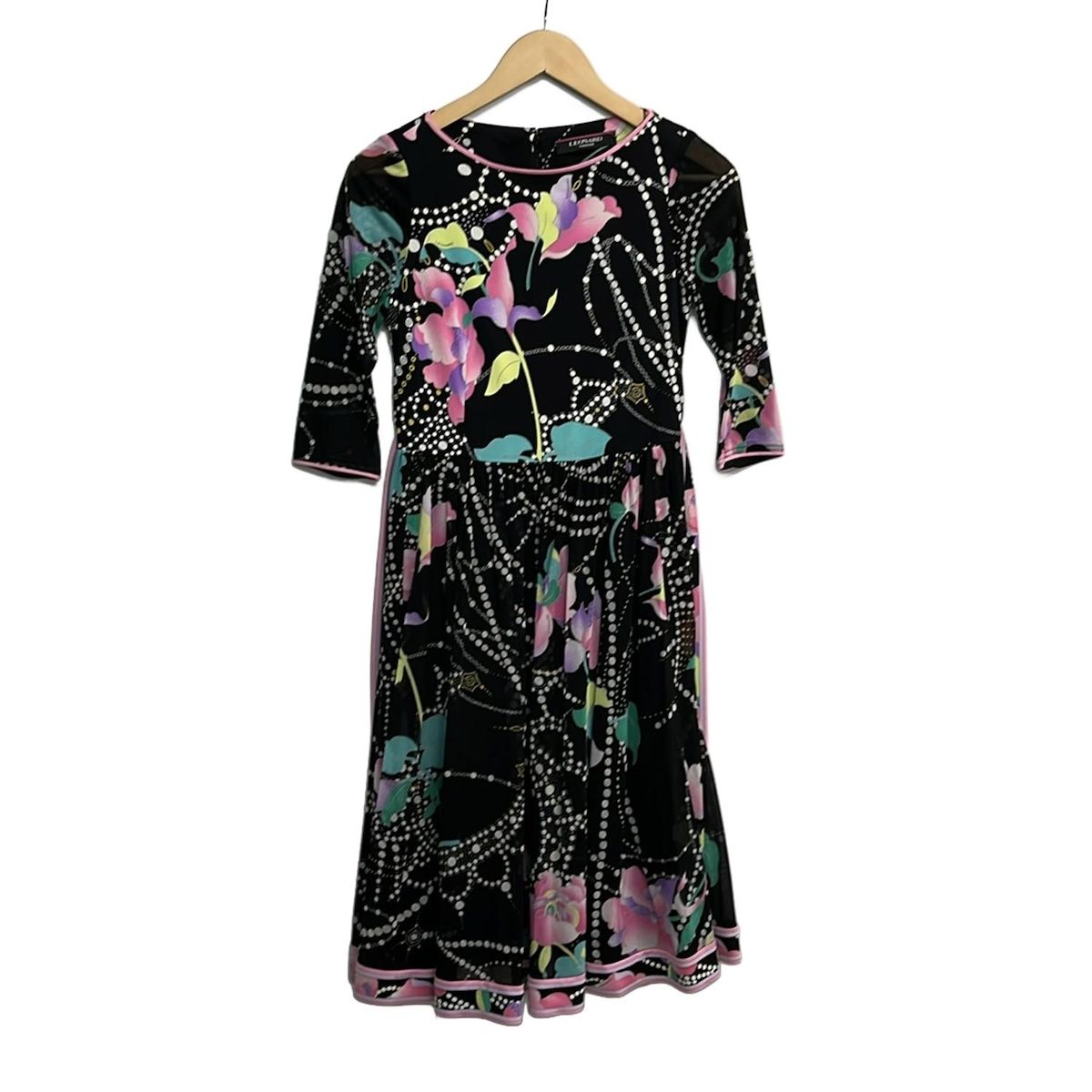 LEONARD(レオナール) ワンピース サイズ34 S レディース美品 - 黒