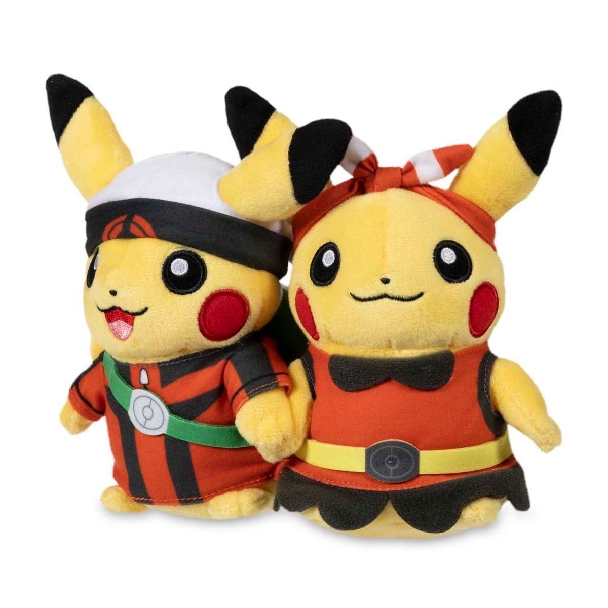 ピカチュウ 25周年 ホウエン地方 ぬいぐるみ Pikachu ペア j2A9 即納】新品 ポケモンセンター限定 アメリカ 2021年 25th 25周年