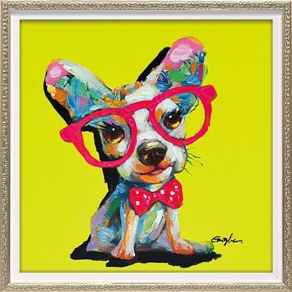 ユーパワー ハンドペイント オイルペイントアート Sサイズ 「タイト