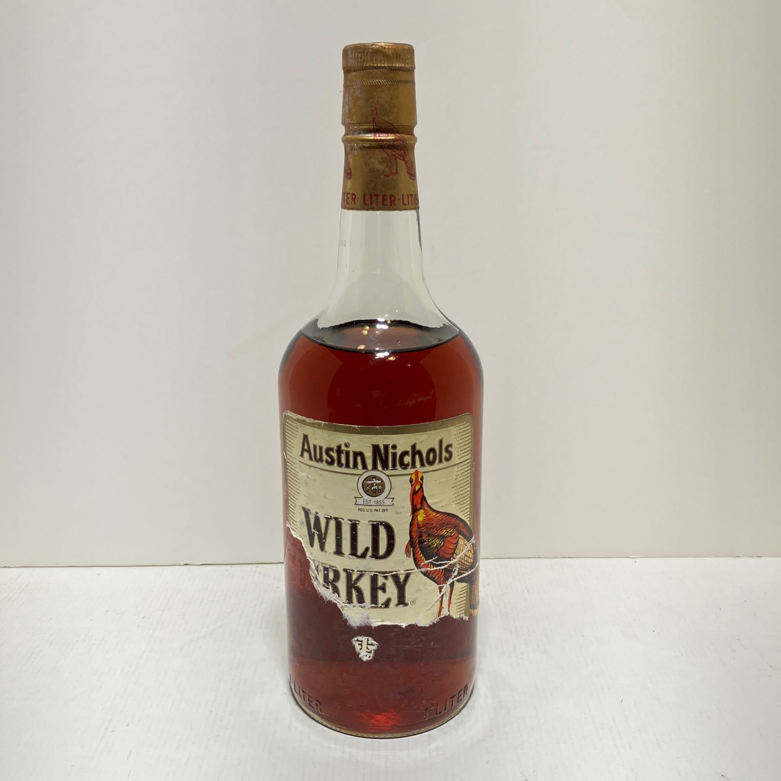 ワイルドターキー 旧ボトル 1000ml 未開栓 - メルカリ