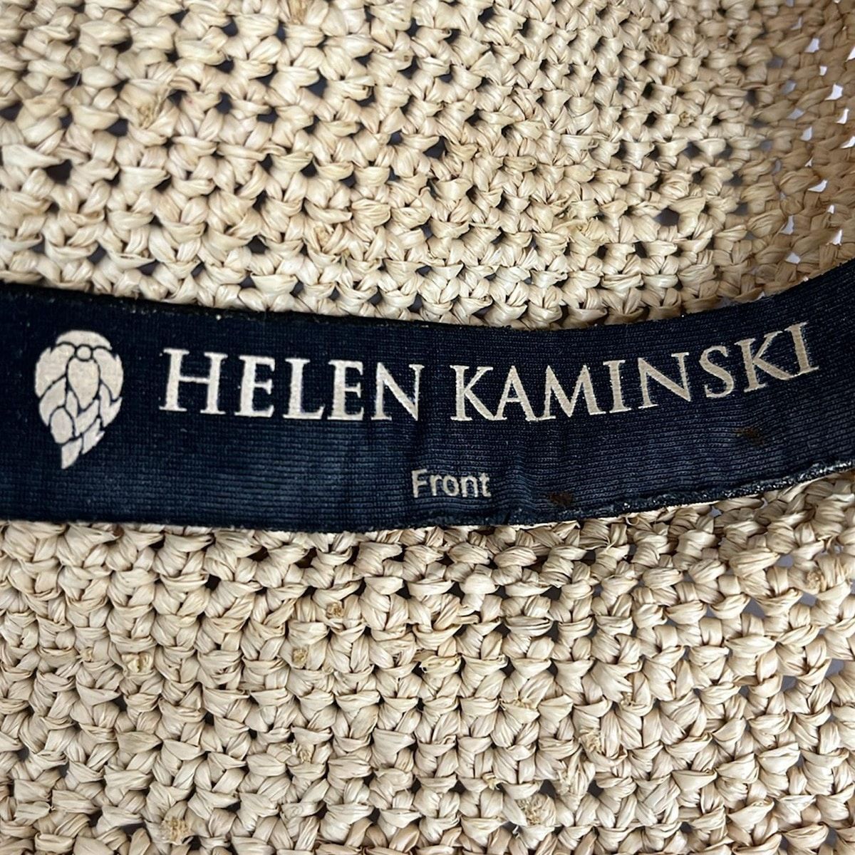 HELEN KAMINSKI(ヘレンカミンスキー) ハット - ベージュ ストロー