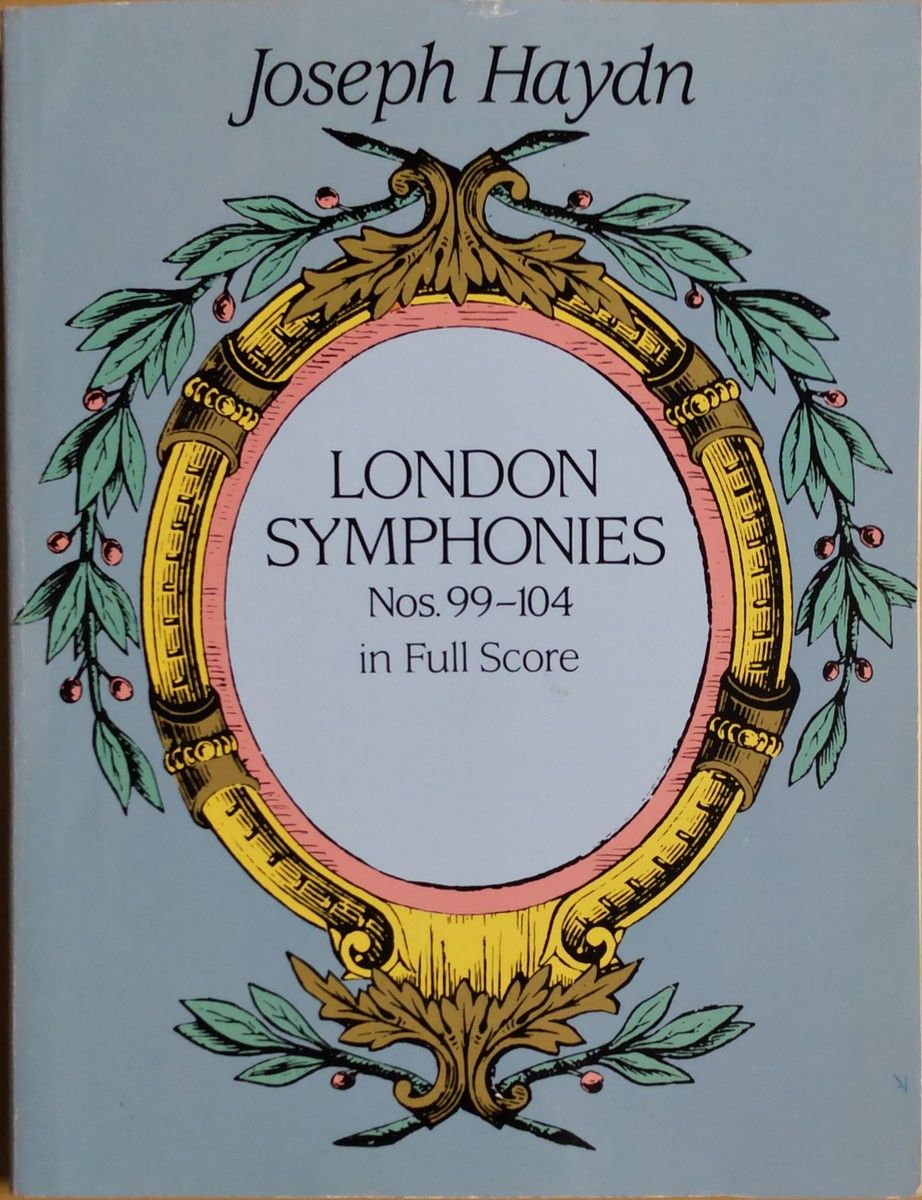 ハイドン ロンドン交響曲 (フルスコア) 輸入楽譜 Nos.99-104 Haydn