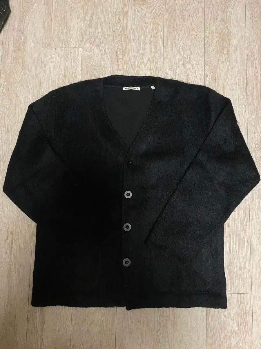 OUR LEGACY アワーレガシー モヘア カーディガン ブラック - メルカリ