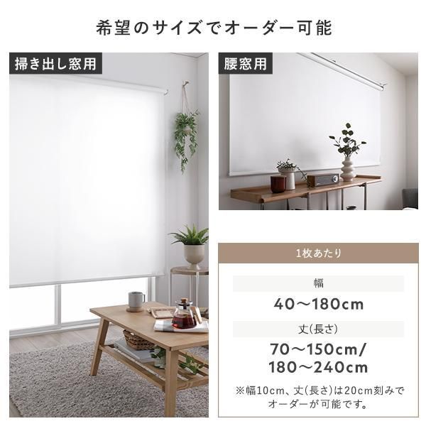 (KP049)【防炎】ロールスクリーン　幅160cm　丈140cm TOSO】防炎・洗えるロールスクリーン(右チェーン式操作) - インテリア