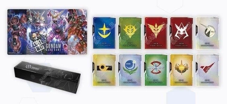 未開封 ガンダムカードゲーム オフィシャルグッズセット01 FIRST