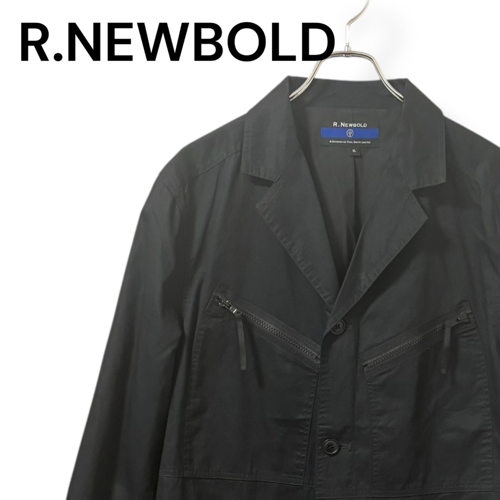 R.NEWBOLD アールニューボールド ブラック メンズ アウター 長袖 