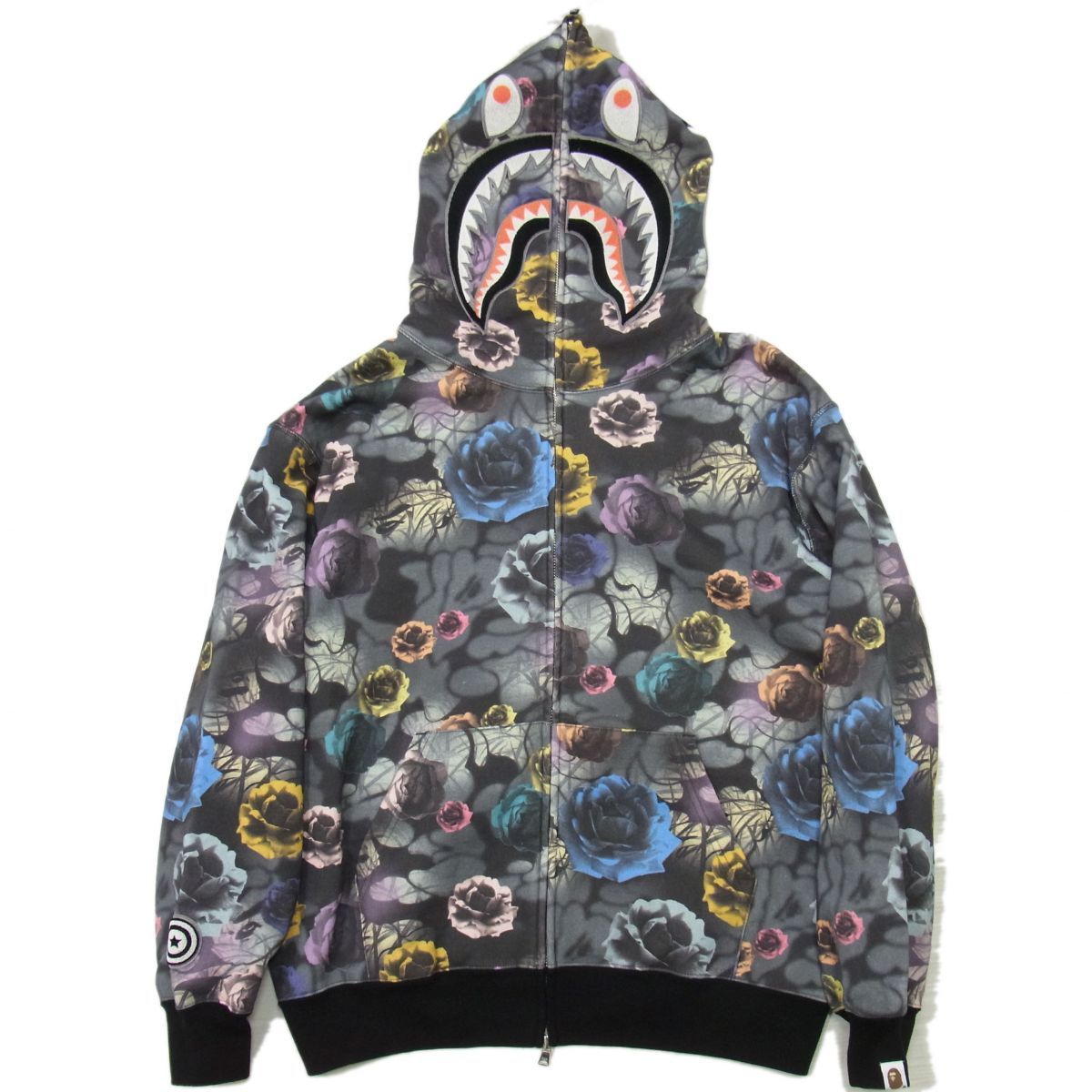 新品☆A BATHING APE ア ベイシング エイプ FLORAL CAMO シャーク 