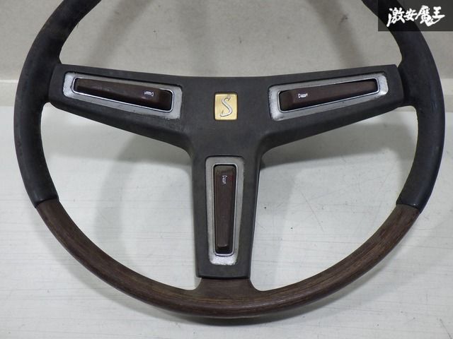 日産純正KGC110スカイラインGT-X ハコスカステアリングホイールハンドル 破損無し！！/使用OK！！】日産純正 KGC110 スカイライン GT-X