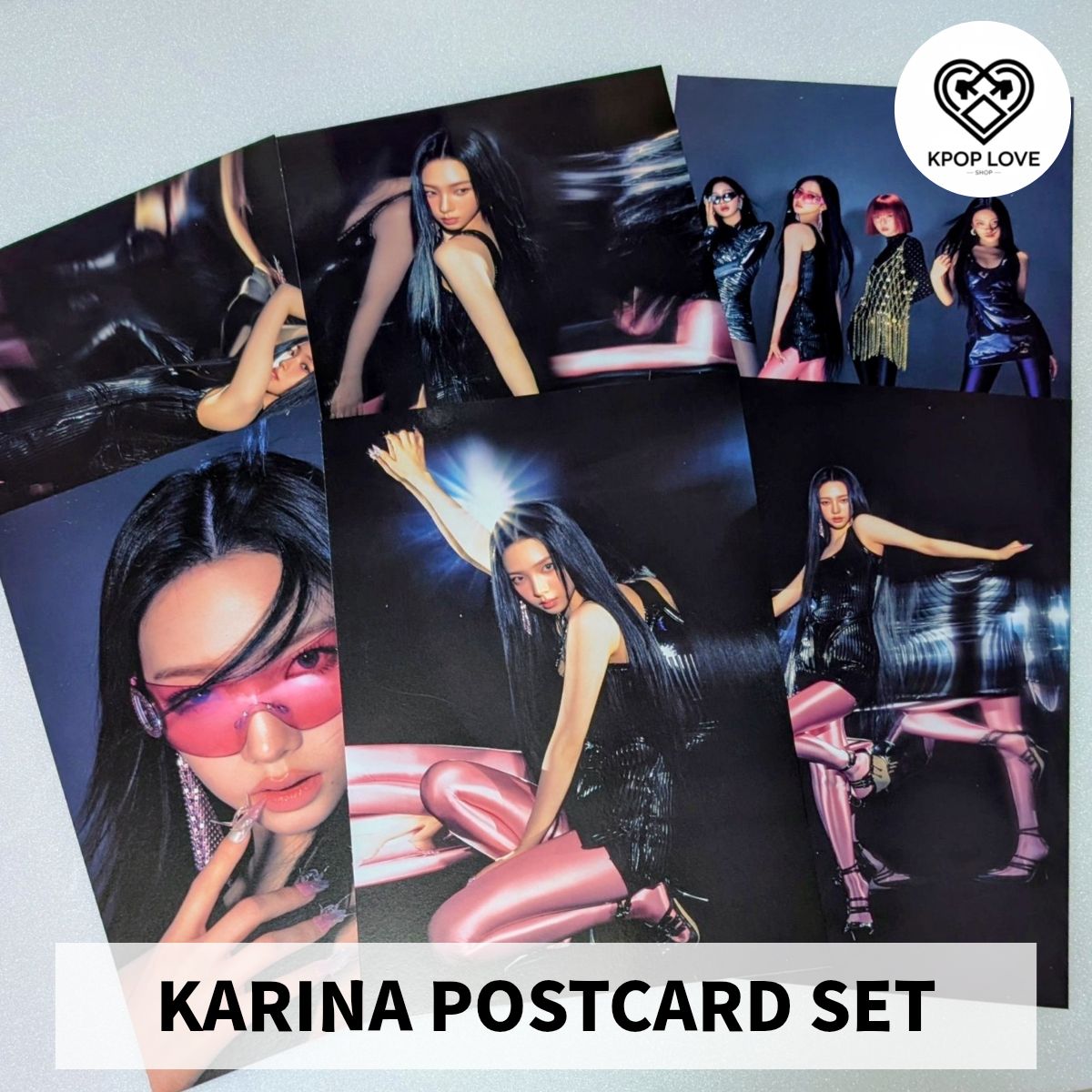 aespa カリナ KARINA Whiplash Speed ver ポストカード 6種コンプ