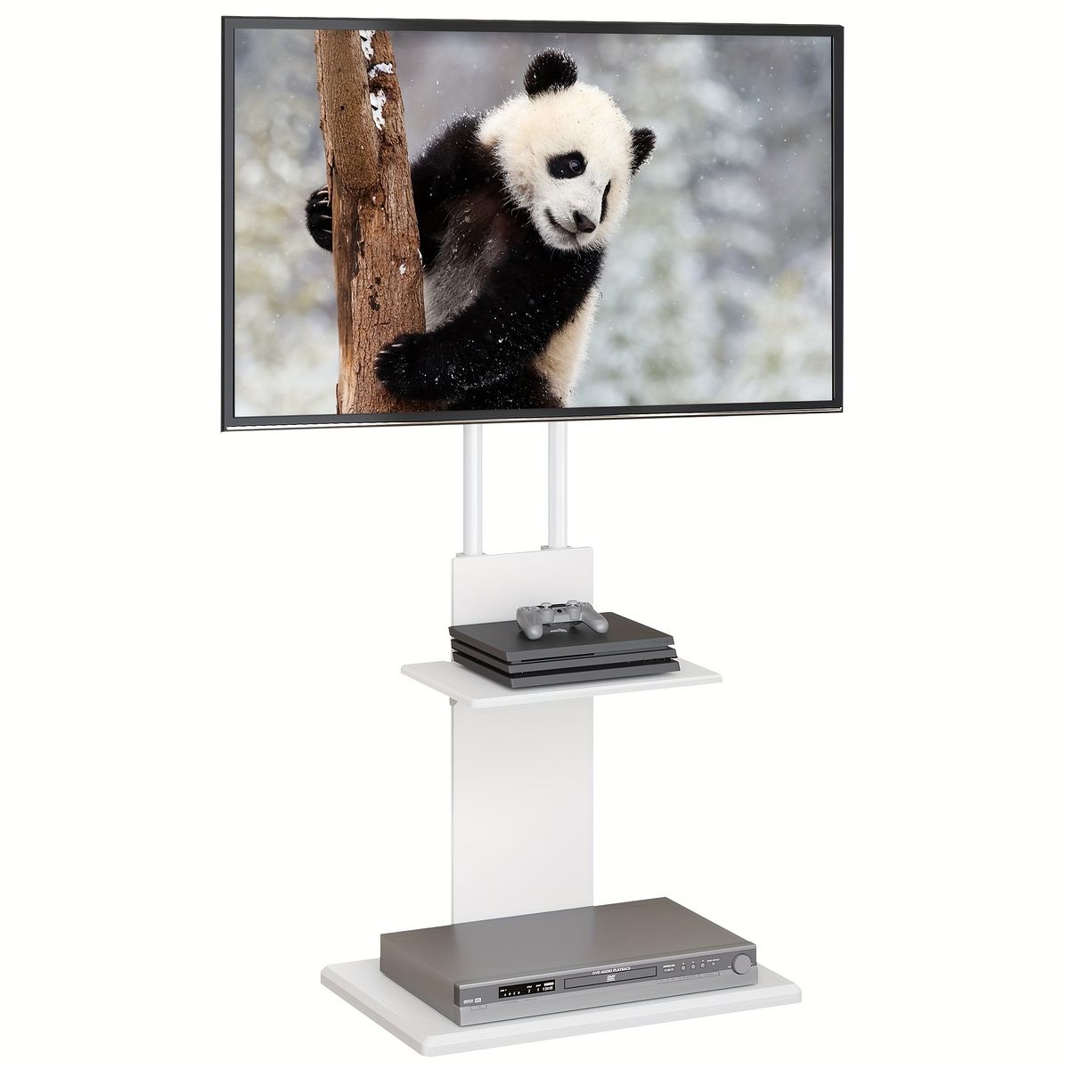 壁掛け可能・高さ調節】テレビスタンド 32～65インチ対応 キャスター付