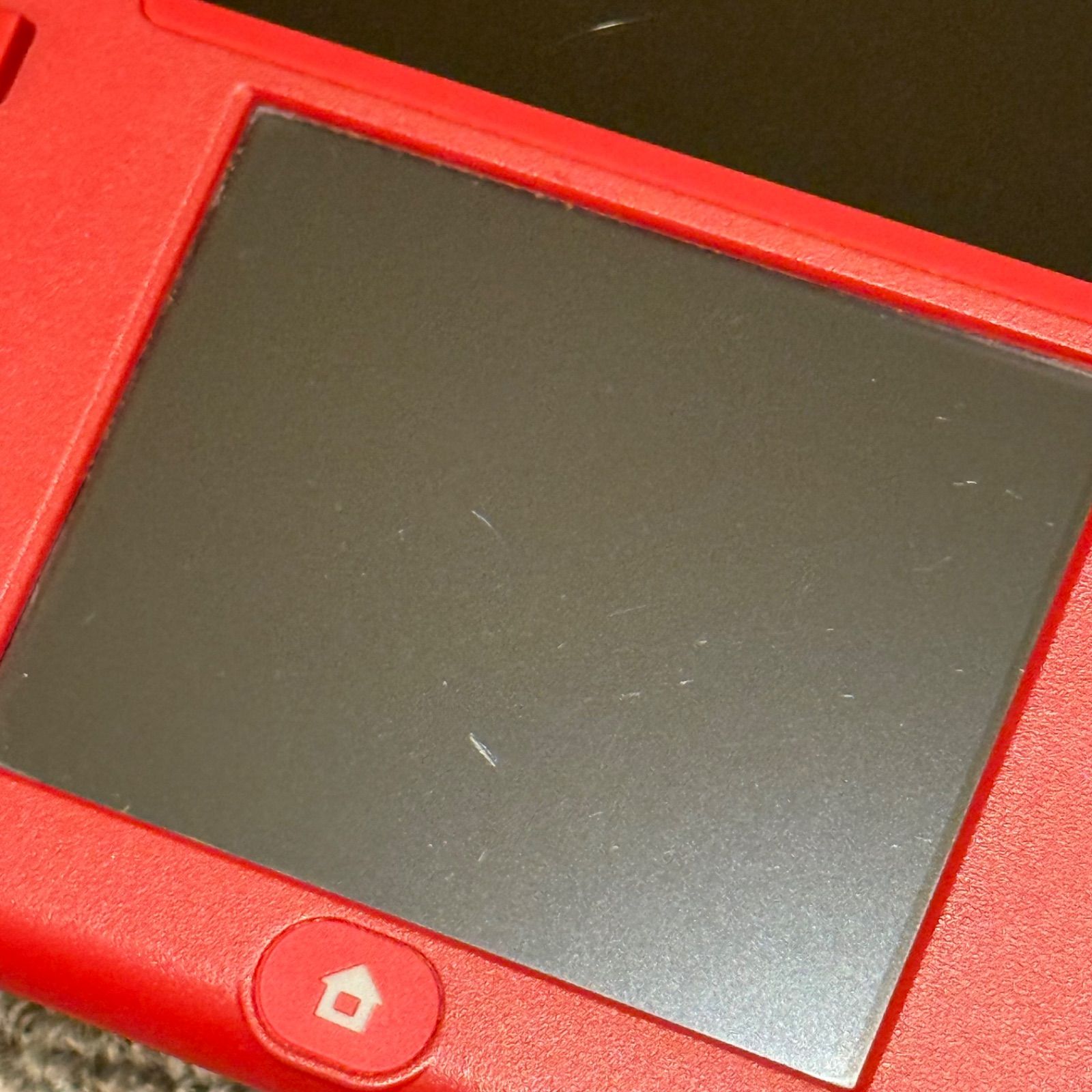 2-010 ニンテンドー2DS レッド 説明書付き - メルカリ