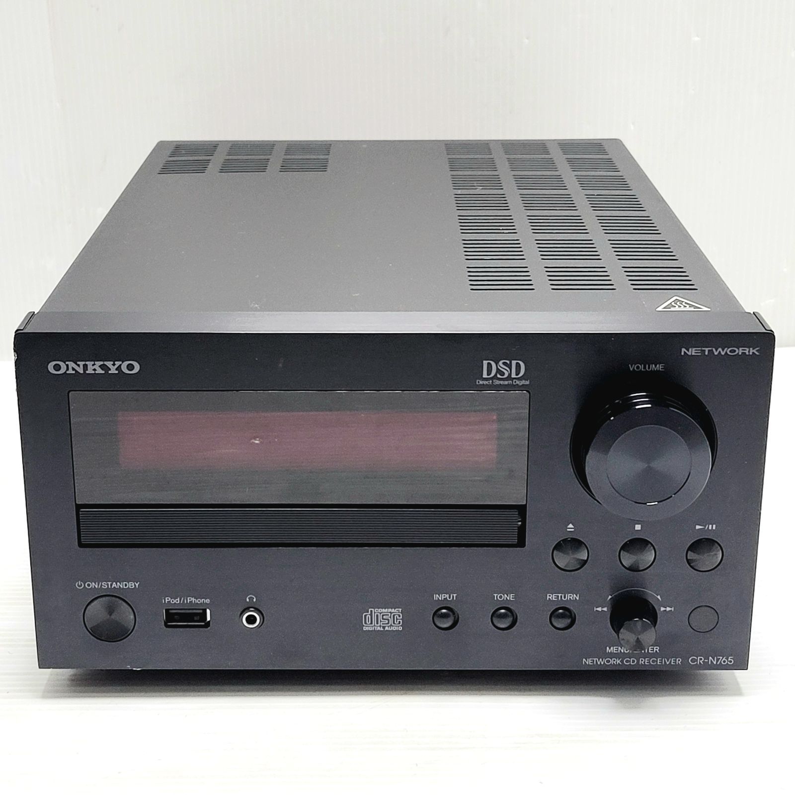 正常動作品】ONKYO CR-N765 DSD ネットワークコンポ スピーカー D