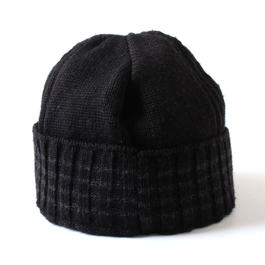 MWB26248 D&G ドルチェ＆ガッバーナ ニット帽 帽子 M ブラック 黒