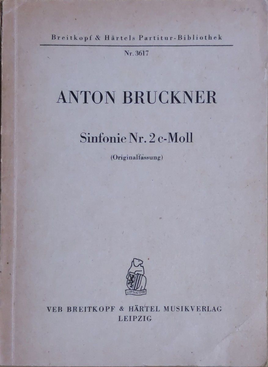 ブルックナー 交響曲第2番 (スタディスコア/ポケットスコア) 輸入楽譜