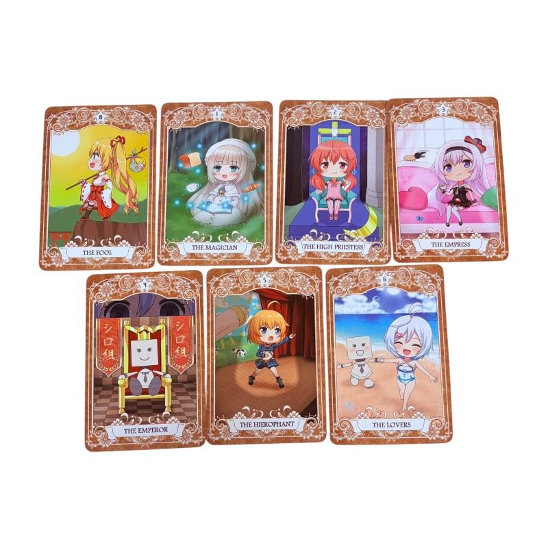 バーチャルYouTuber どっとライブ 電脳少女シロ 生誕祭 タロットカード