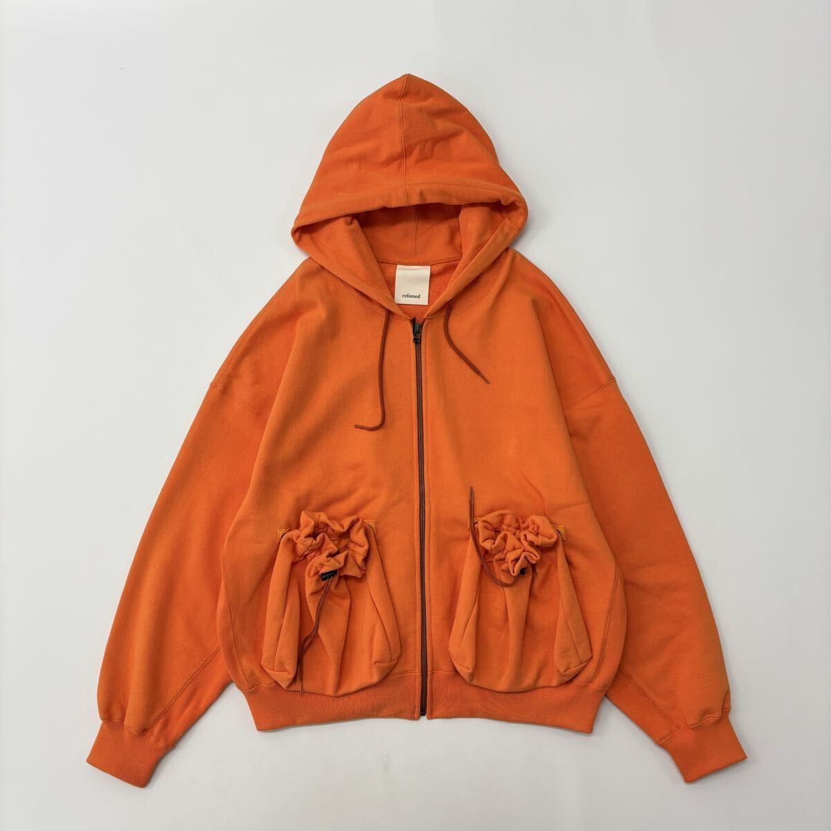 25ss 2025 新品 refomed リフォメッド KINCHAKU ZIPUP HOODIE 