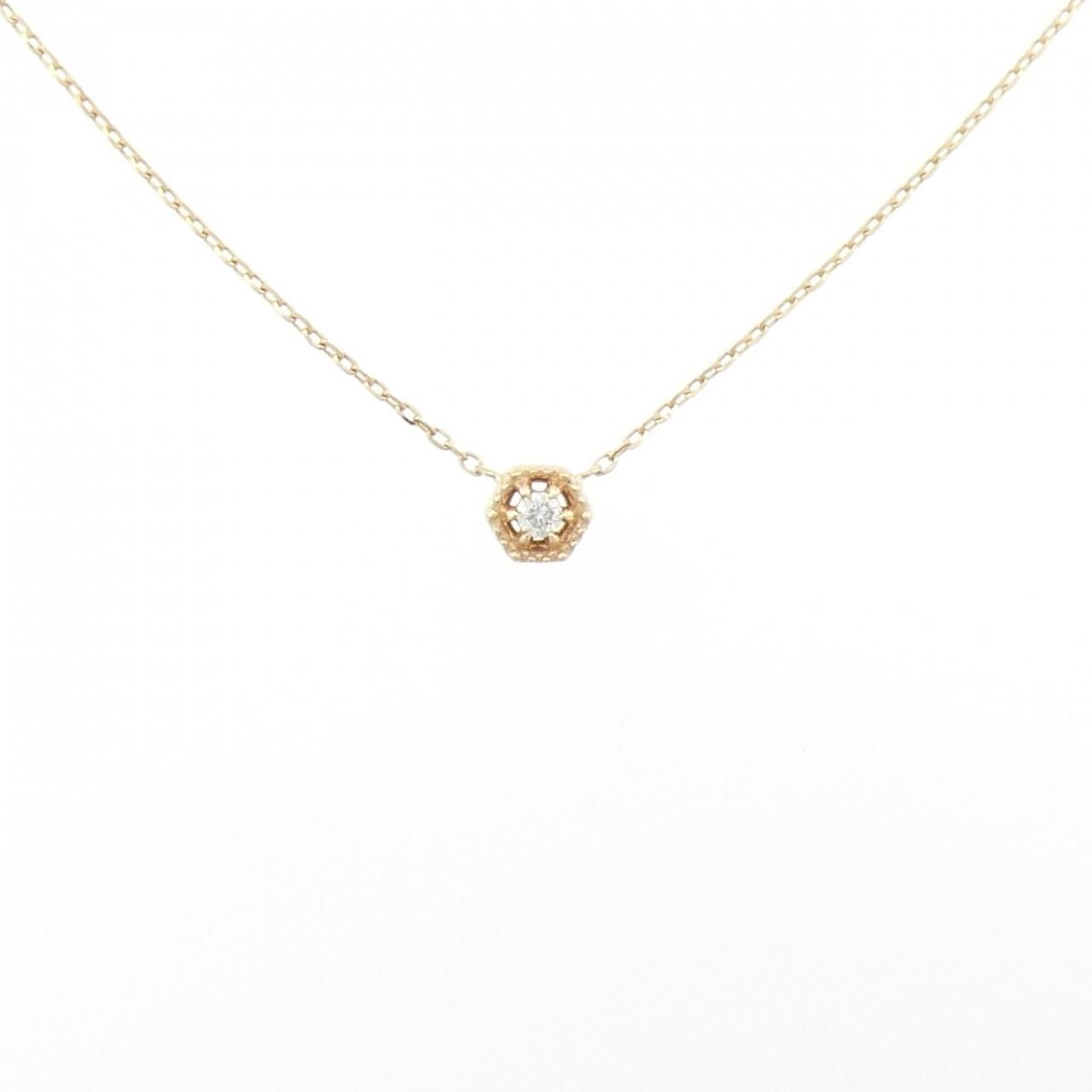 アガット ダイヤモンド ネックレス 0.02CT 【公式通販】