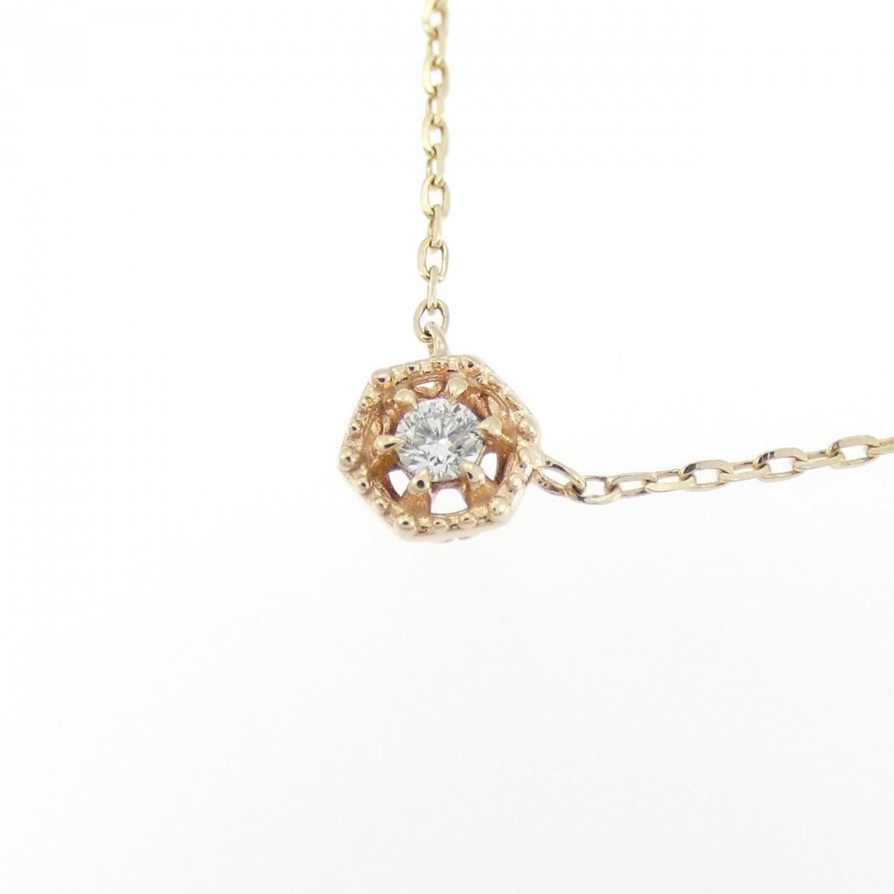 アガット ダイヤモンド ネックレス 0.02CT 【公式通販】