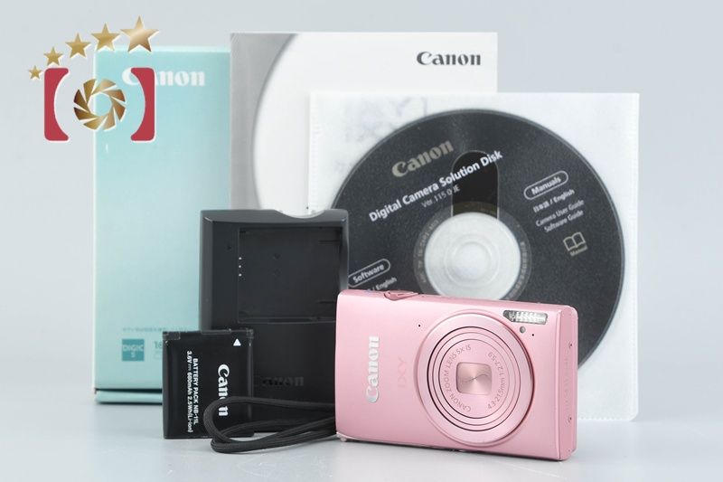 中古】Canon キヤノン IXY 420F ピンク コンパクトデジタルカメラ 元箱