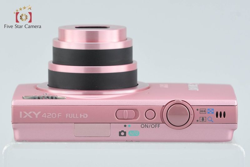 中古】Canon キヤノン IXY 420F ピンク コンパクトデジタルカメラ 元箱