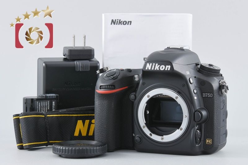 中古】Nikon ニコン D750 デジタル一眼レフカメラ シャッター回数僅少