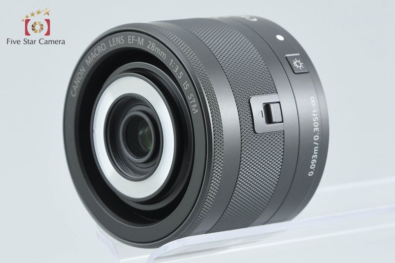 中古】Canon キヤノン EF-M 28mm f/3.5 MACRO IS STM - メルカリ
