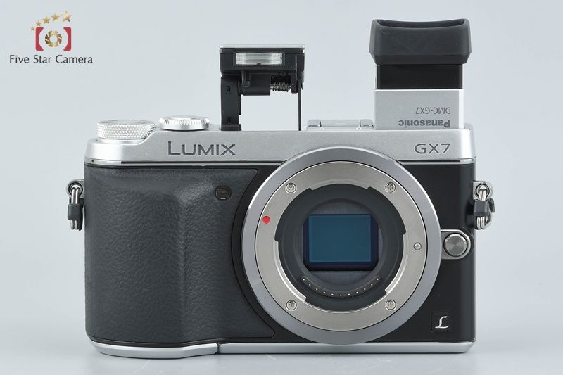 中古】Panasonic パナソニック LUMIX DMC-GX7 シルバー + LUMIX G X