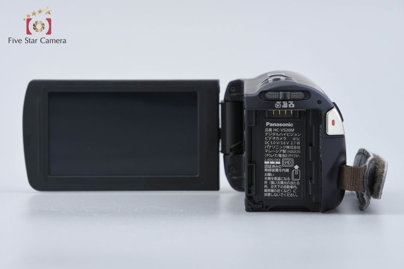 中古】Panasonic パナソニック HC-V520M ダークネイビー デジタル