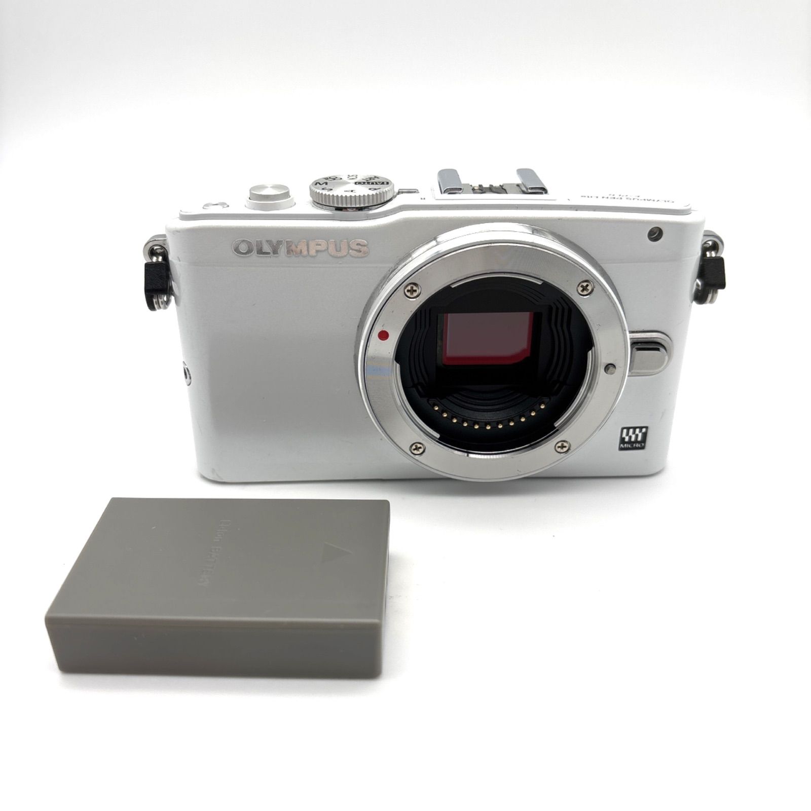 ⭐️オリンパス OLYMPUS PEN LITE E-PL6 ボディ ホワイト 外観きれい