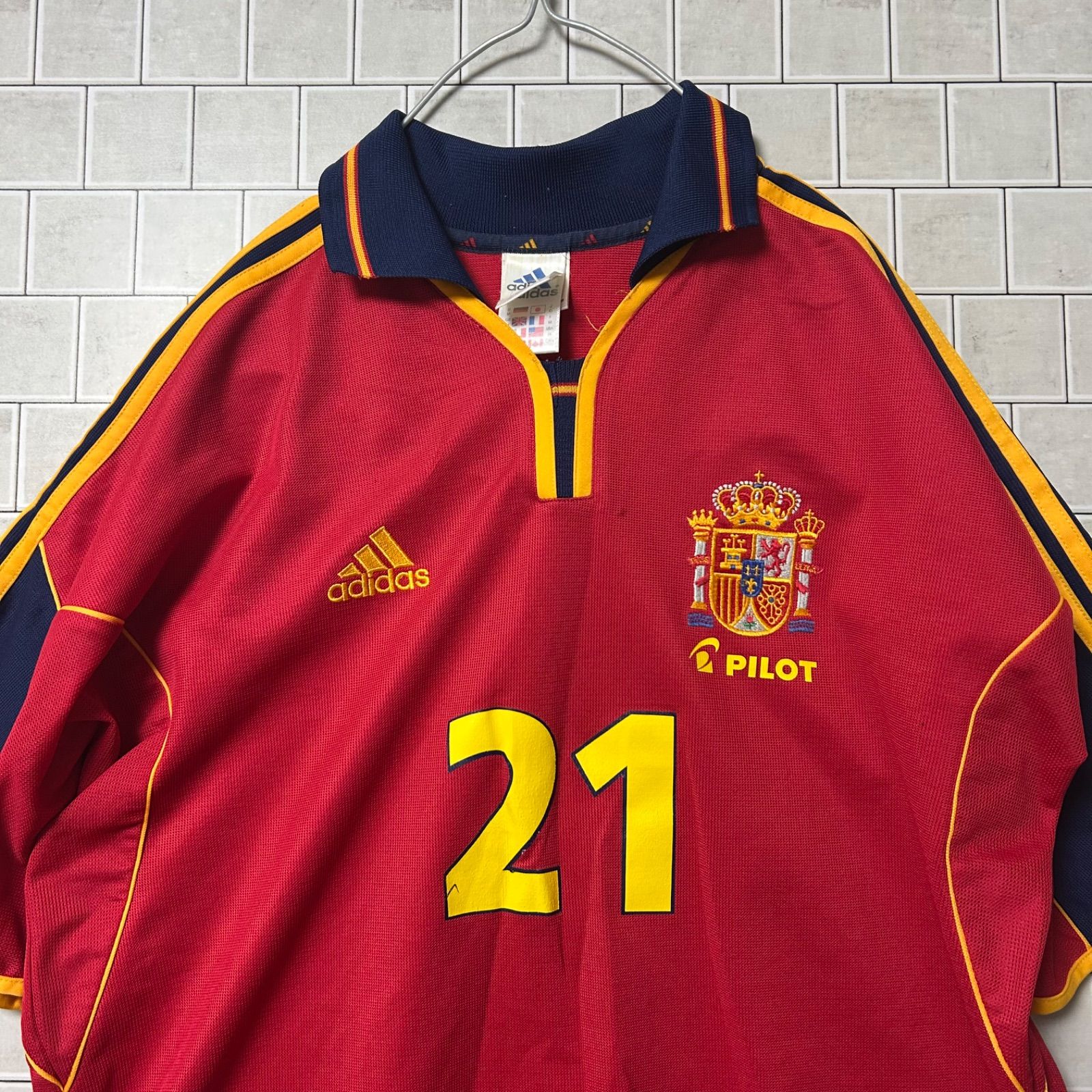 スペイン代表 　サッカーユニフォーム　オーセンティック2000年モデル adidas アディダス スペイン代表 ユニフォーム 2000年