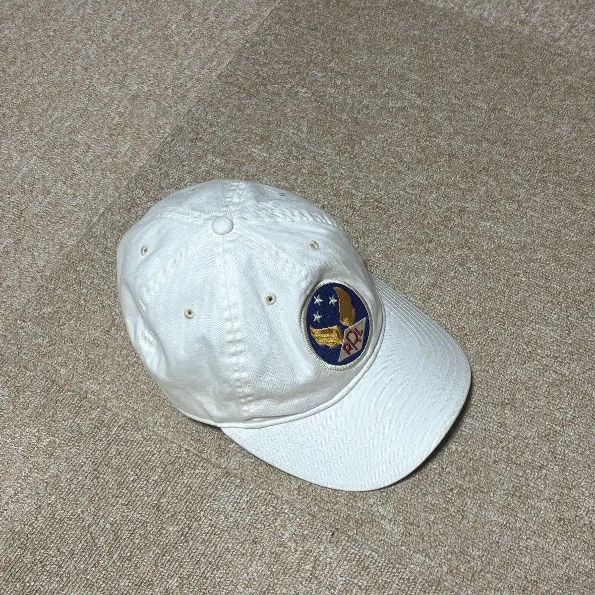 RRA ダブルアールエル ベースボールキャップ 白 - メルカリ