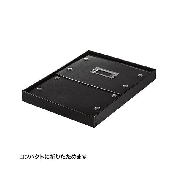 5個セット〕 サンワサプライ 組み立て式DVD BOX（ブラック） FCD