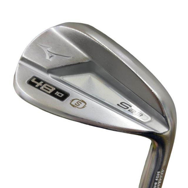 【】 ミズノ Mizuno S23(ホワイトサテン) 48°/10°S ウェッジ WG Dynamic Gold HT (フレックスS) メンズ 男性用 右利き 右用 Cランク ゴルフクラブ