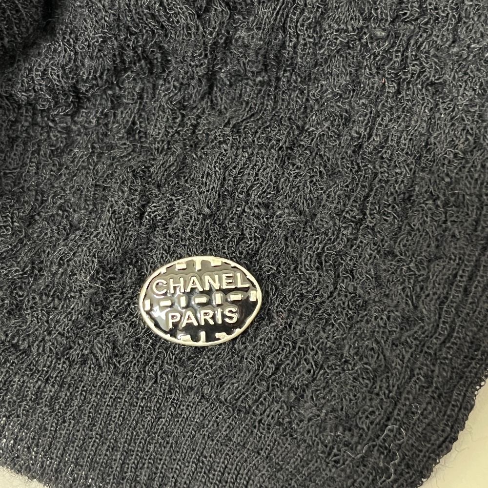 06w19365 シャネル CHANEL タートルネックセーター ブラック