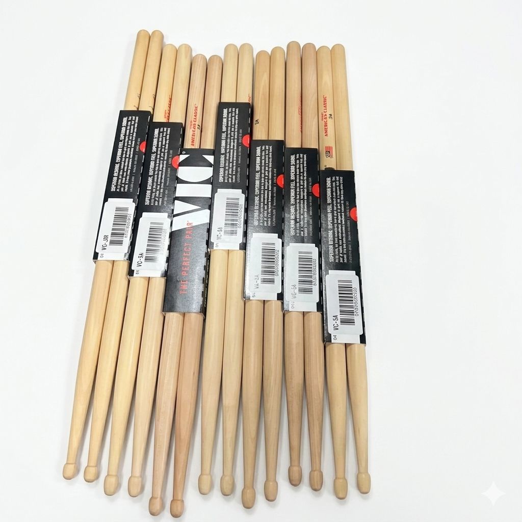 <T1-2> VIC FIRTH VIC-5A×7SET ドラムスティック