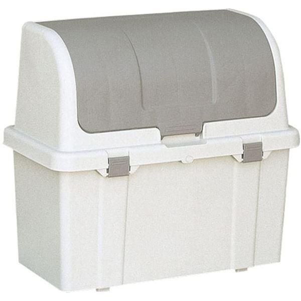 〔2個セット〕 リッチェル 屋外ストッカー(仕切りなし) 220L グレー N220C